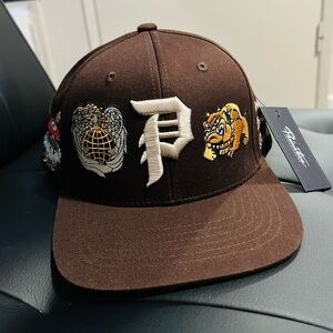 Primitive Altar Brown Snapback Hat New With Tags